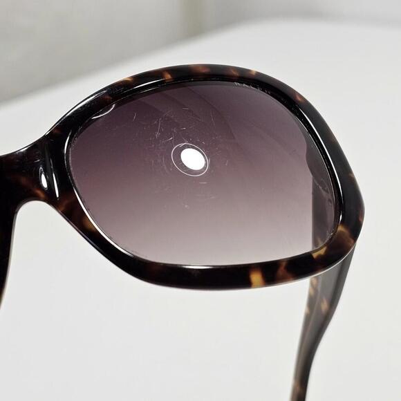 Vintage Ralph Lauren Sunglasses Tortoiseshell Oversized Brown Frame - Picture 11 of 13